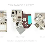 Vacation Marbella I Paraiso The View, 6 Bdr, Modern Villa, Infinity Heated Pool, Gated Community, Cinema Room, Sea View, Golf Courses