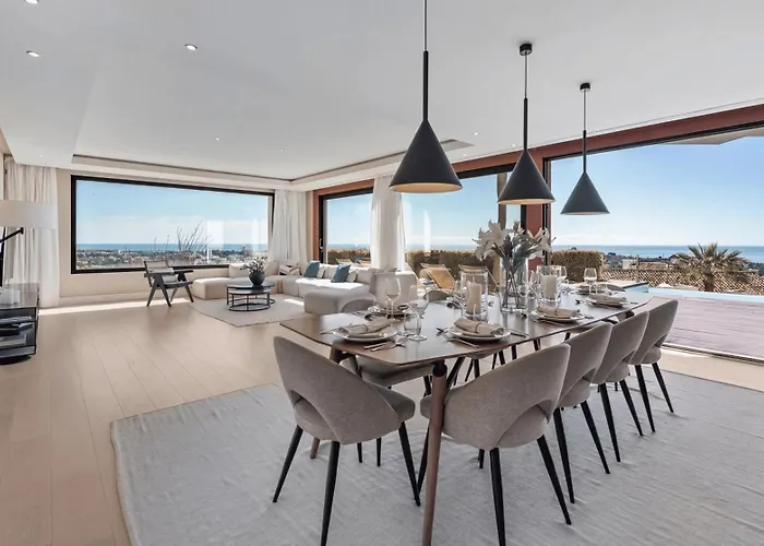 Vacation Marbella I Paraiso The View, Infinity Heated Pool, Sea View, Golf Courses Villa